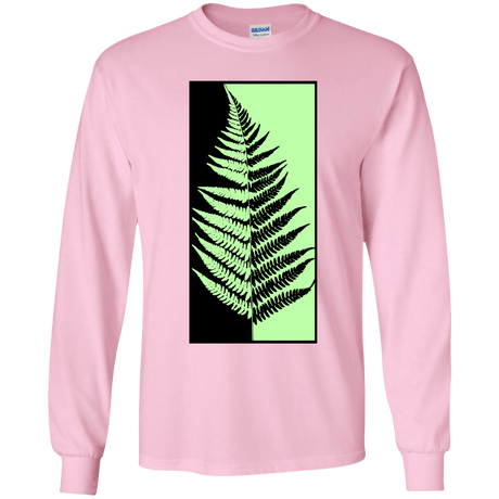 T-Shirts Light Pink / YS Fern Press Youth Long Sleeve T-Shirt