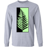 T-Shirts Sport Grey / YS Fern Press Youth Long Sleeve T-Shirt
