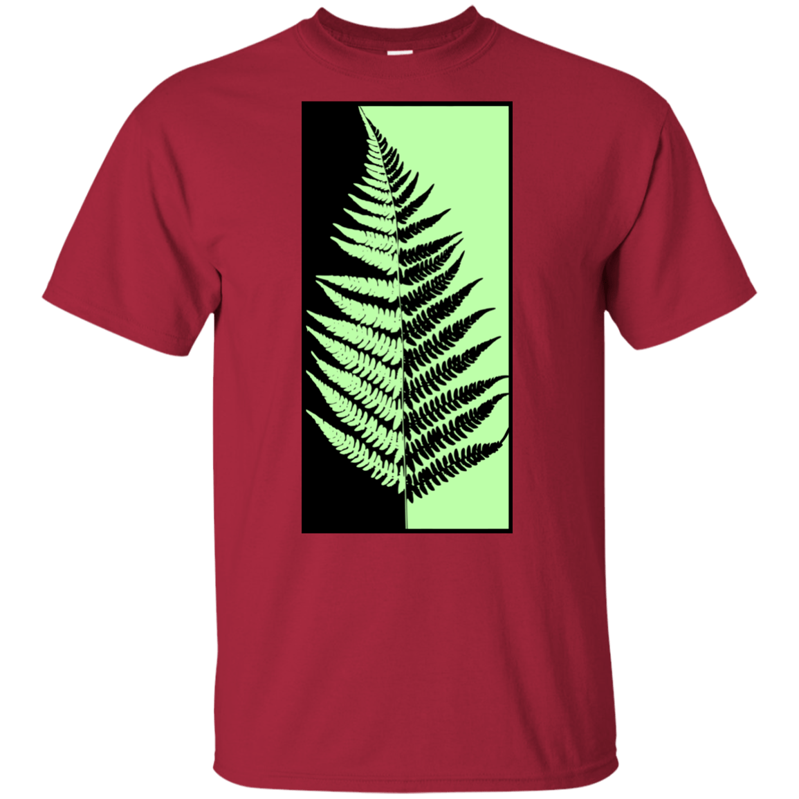 T-Shirts Cardinal / YXS Fern Press Youth T-Shirt