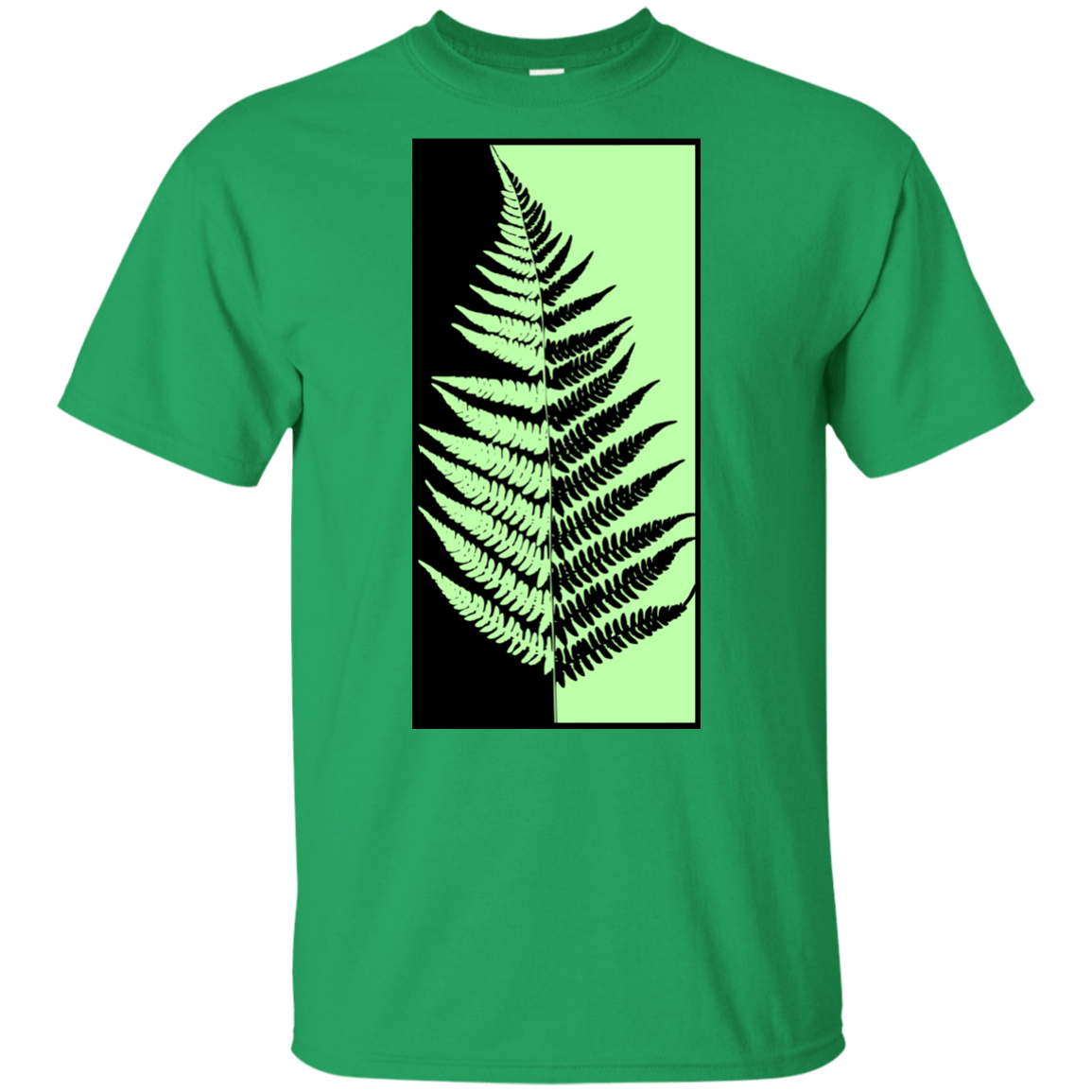 T-Shirts Irish Green / YXS Fern Press Youth T-Shirt