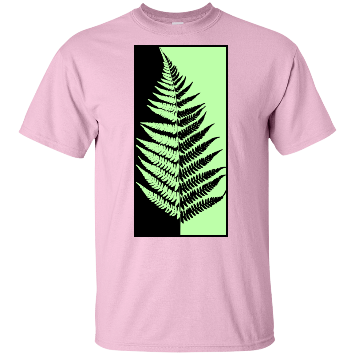 T-Shirts Light Pink / YXS Fern Press Youth T-Shirt