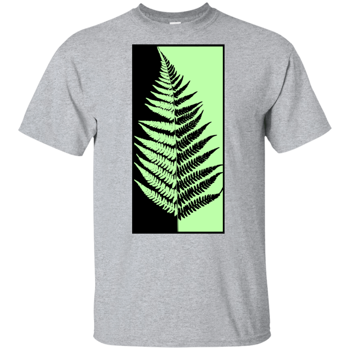 T-Shirts Sport Grey / YXS Fern Press Youth T-Shirt