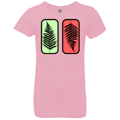 T-Shirts Light Pink / YXS Ferns Girls Premium T-Shirt