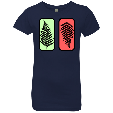 T-Shirts Midnight Navy / YXS Ferns Girls Premium T-Shirt