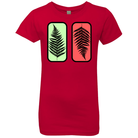 T-Shirts Red / YXS Ferns Girls Premium T-Shirt