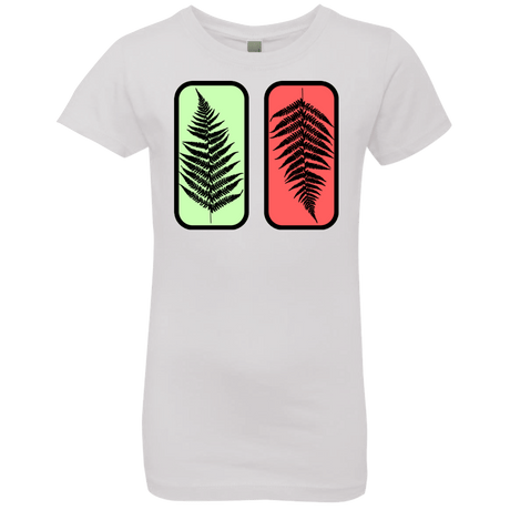 T-Shirts White / YXS Ferns Girls Premium T-Shirt