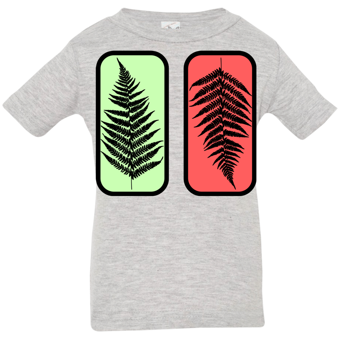T-Shirts Heather Grey / 6 Months Ferns Infant Premium T-Shirt