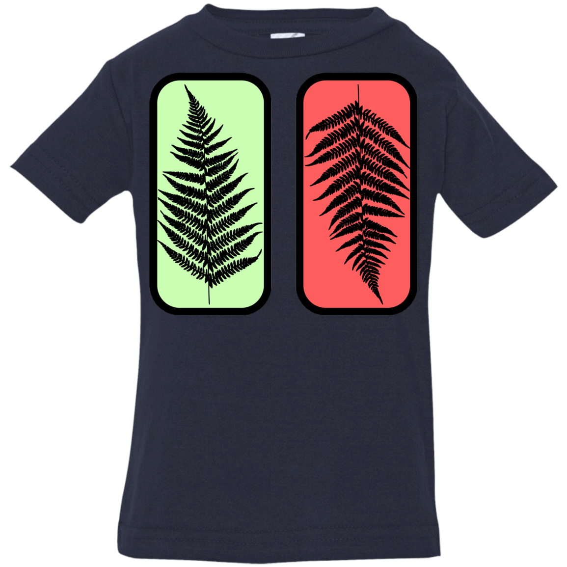 T-Shirts Navy / 6 Months Ferns Infant Premium T-Shirt