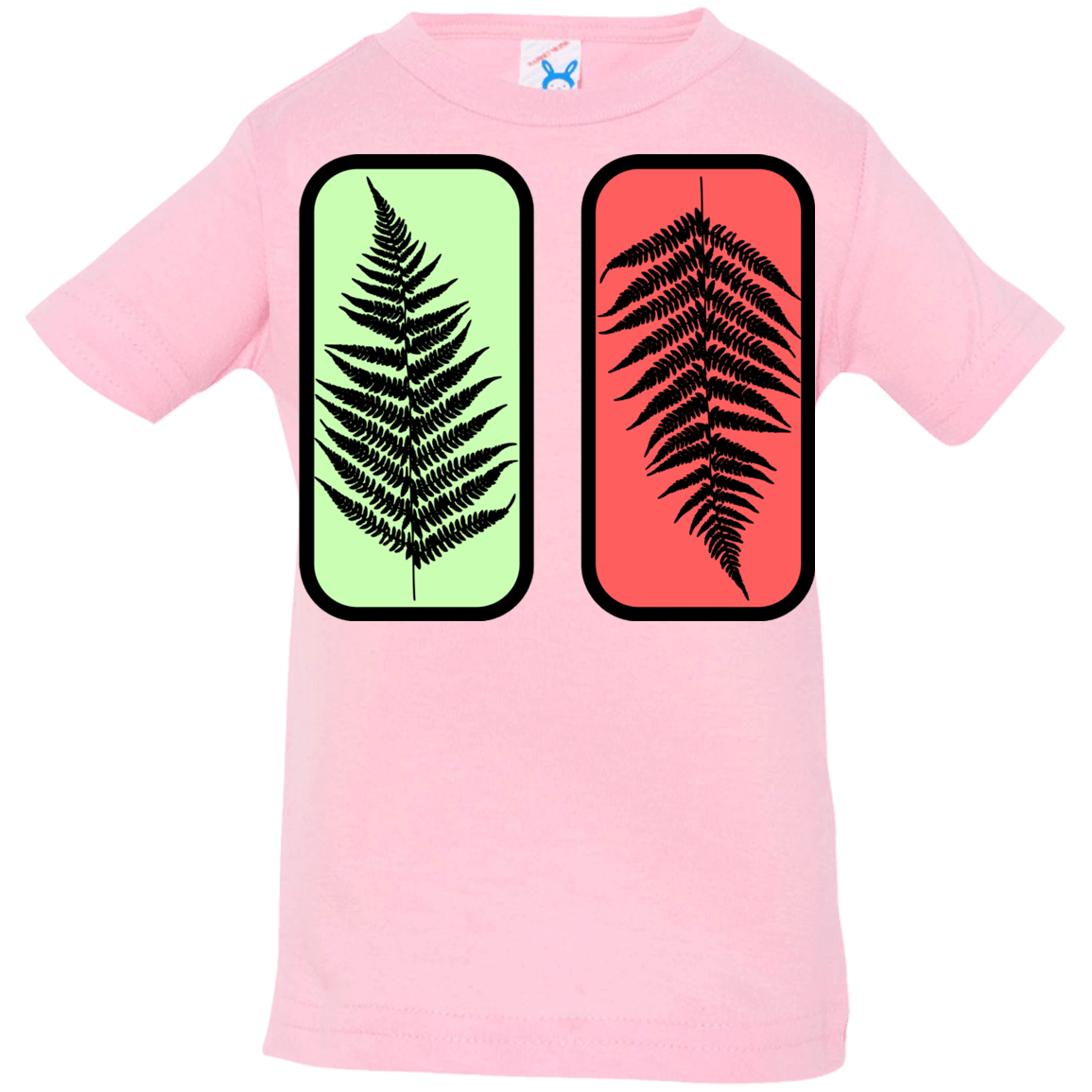 T-Shirts Pink / 6 Months Ferns Infant Premium T-Shirt