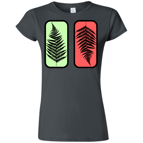 T-Shirts Charcoal / S Ferns Junior Slimmer-Fit T-Shirt