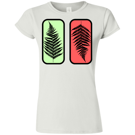 T-Shirts White / S Ferns Junior Slimmer-Fit T-Shirt