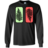 T-Shirts Black / S Ferns Men's Long Sleeve T-Shirt