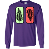 T-Shirts Purple / S Ferns Men's Long Sleeve T-Shirt