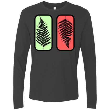 T-Shirts Heavy Metal / S Ferns Men's Premium Long Sleeve