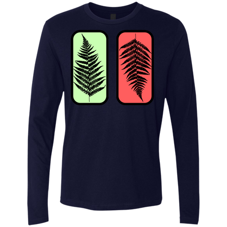 T-Shirts Midnight Navy / S Ferns Men's Premium Long Sleeve