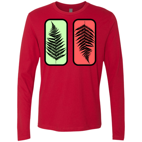 T-Shirts Red / S Ferns Men's Premium Long Sleeve