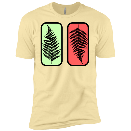 T-Shirts Banana Cream / X-Small Ferns Men's Premium T-Shirt