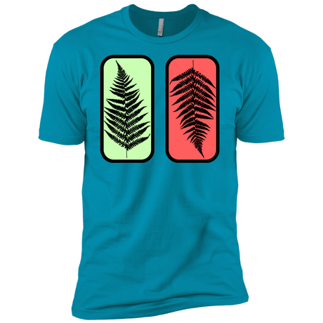 T-Shirts Turquoise / X-Small Ferns Men's Premium T-Shirt