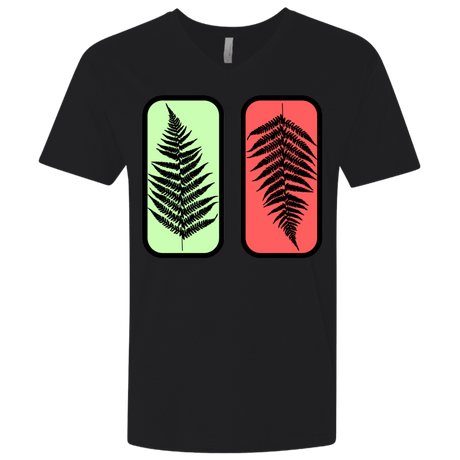 T-Shirts Black / X-Small Ferns Men's Premium V-Neck