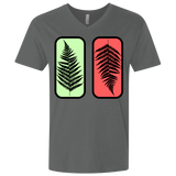 T-Shirts Heavy Metal / X-Small Ferns Men's Premium V-Neck
