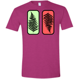 T-Shirts Antique Heliconia / S Ferns Men's Semi-Fitted Softstyle