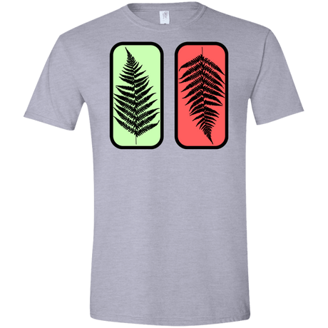 T-Shirts Sport Grey / X-Small Ferns Men's Semi-Fitted Softstyle