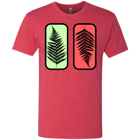 T-Shirts Vintage Red / S Ferns Men's Triblend T-Shirt