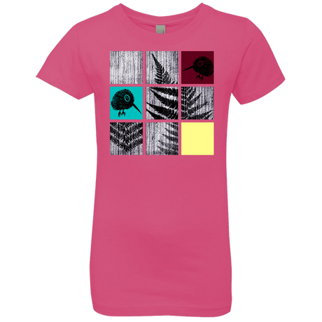T-Shirts Hot Pink / YXS Ferns n Chicks Girls Premium T-Shirt