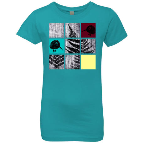 T-Shirts Tahiti Blue / YXS Ferns n Chicks Girls Premium T-Shirt