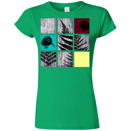 T-Shirts Irish Green / S Ferns n Chicks Junior Slimmer-Fit T-Shirt