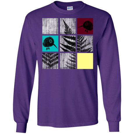 T-Shirts Purple / S Ferns n Chicks Men's Long Sleeve T-Shirt