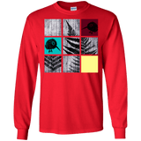 T-Shirts Red / S Ferns n Chicks Men's Long Sleeve T-Shirt