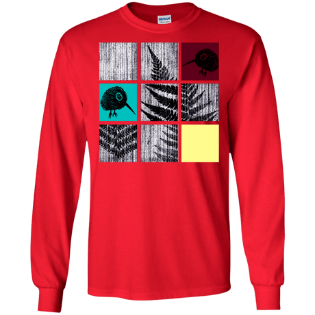 T-Shirts Red / S Ferns n Chicks Men's Long Sleeve T-Shirt