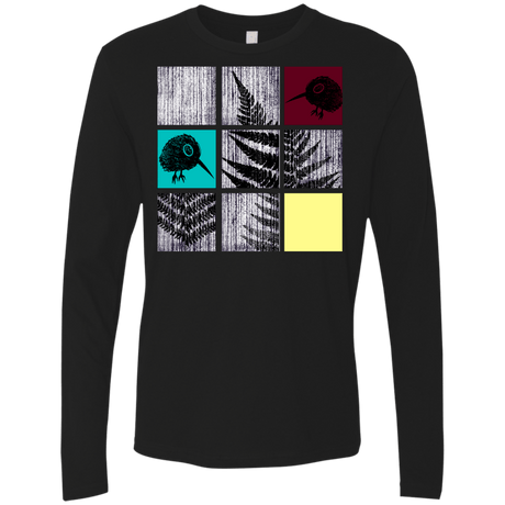 T-Shirts Black / S Ferns n Chicks Men's Premium Long Sleeve