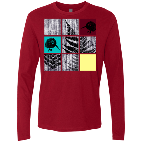 T-Shirts Cardinal / S Ferns n Chicks Men's Premium Long Sleeve