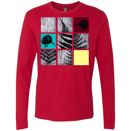 T-Shirts Red / S Ferns n Chicks Men's Premium Long Sleeve