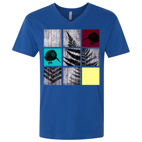 T-Shirts Royal / X-Small Ferns n Chicks Men's Premium V-Neck