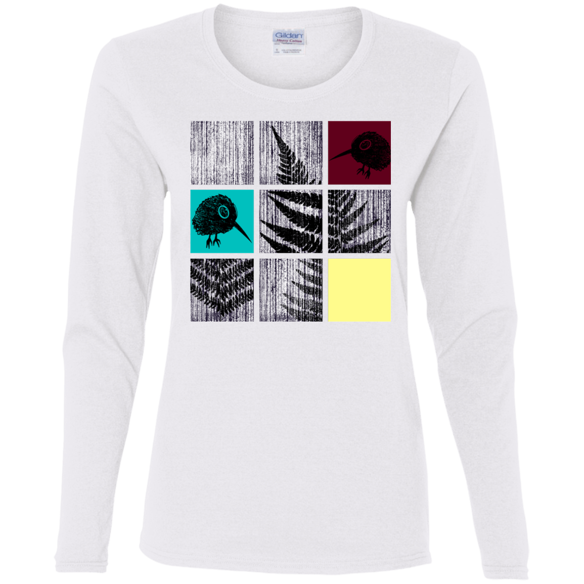 T-Shirts White / S Ferns n Chicks Women's Long Sleeve T-Shirt