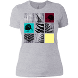 T-Shirts Heather Grey / X-Small Ferns n Chicks Women's Premium T-Shirt