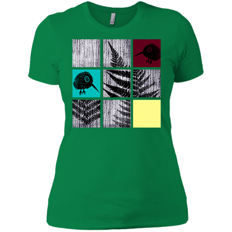 T-Shirts Kelly Green / X-Small Ferns n Chicks Women's Premium T-Shirt