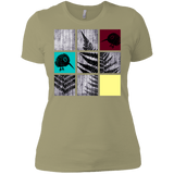 T-Shirts Light Olive / X-Small Ferns n Chicks Women's Premium T-Shirt