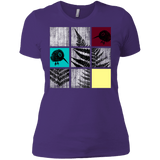T-Shirts Purple Rush/ / X-Small Ferns n Chicks Women's Premium T-Shirt
