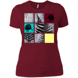 T-Shirts Scarlet / X-Small Ferns n Chicks Women's Premium T-Shirt