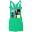 T-Shirts Envy / X-Small Ferns n Chicks Women's Triblend Racerback Tank