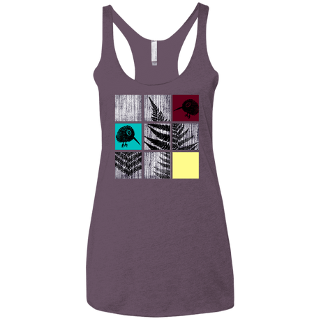 T-Shirts Vintage Purple / X-Small Ferns n Chicks Women's Triblend Racerback Tank