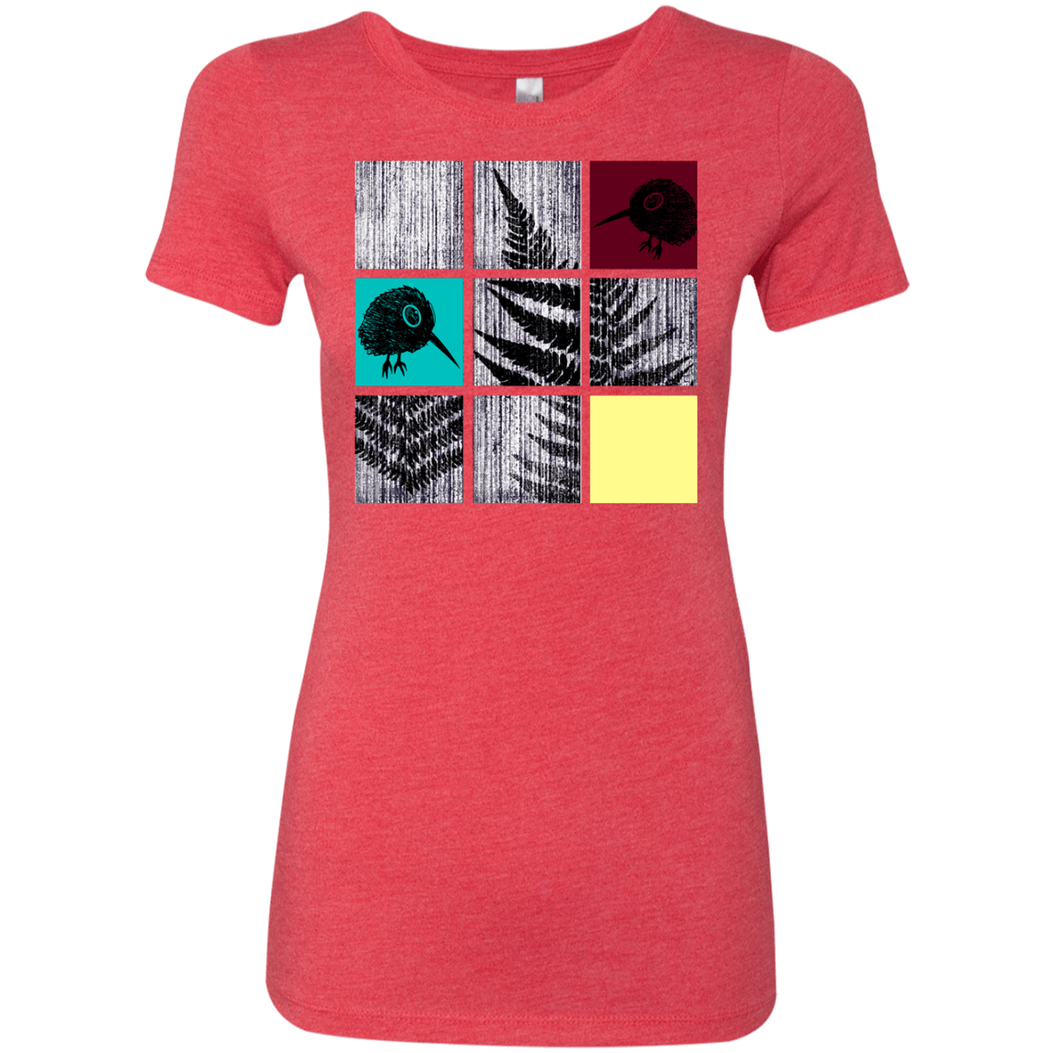 T-Shirts Vintage Red / S Ferns n Chicks Women's Triblend T-Shirt