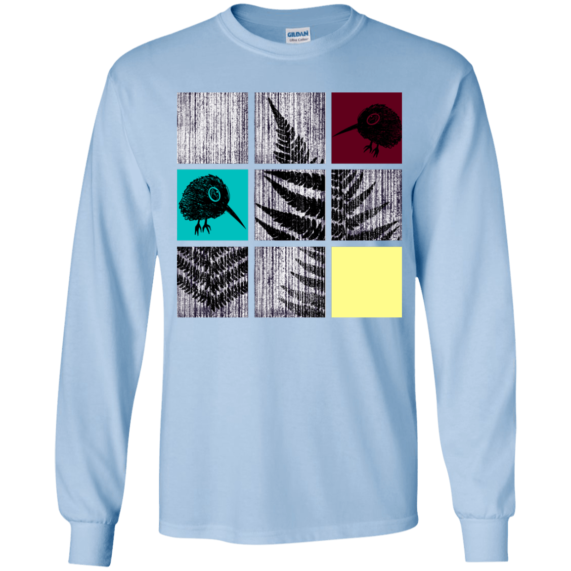 T-Shirts Light Blue / YS Ferns n Chicks Youth Long Sleeve T-Shirt