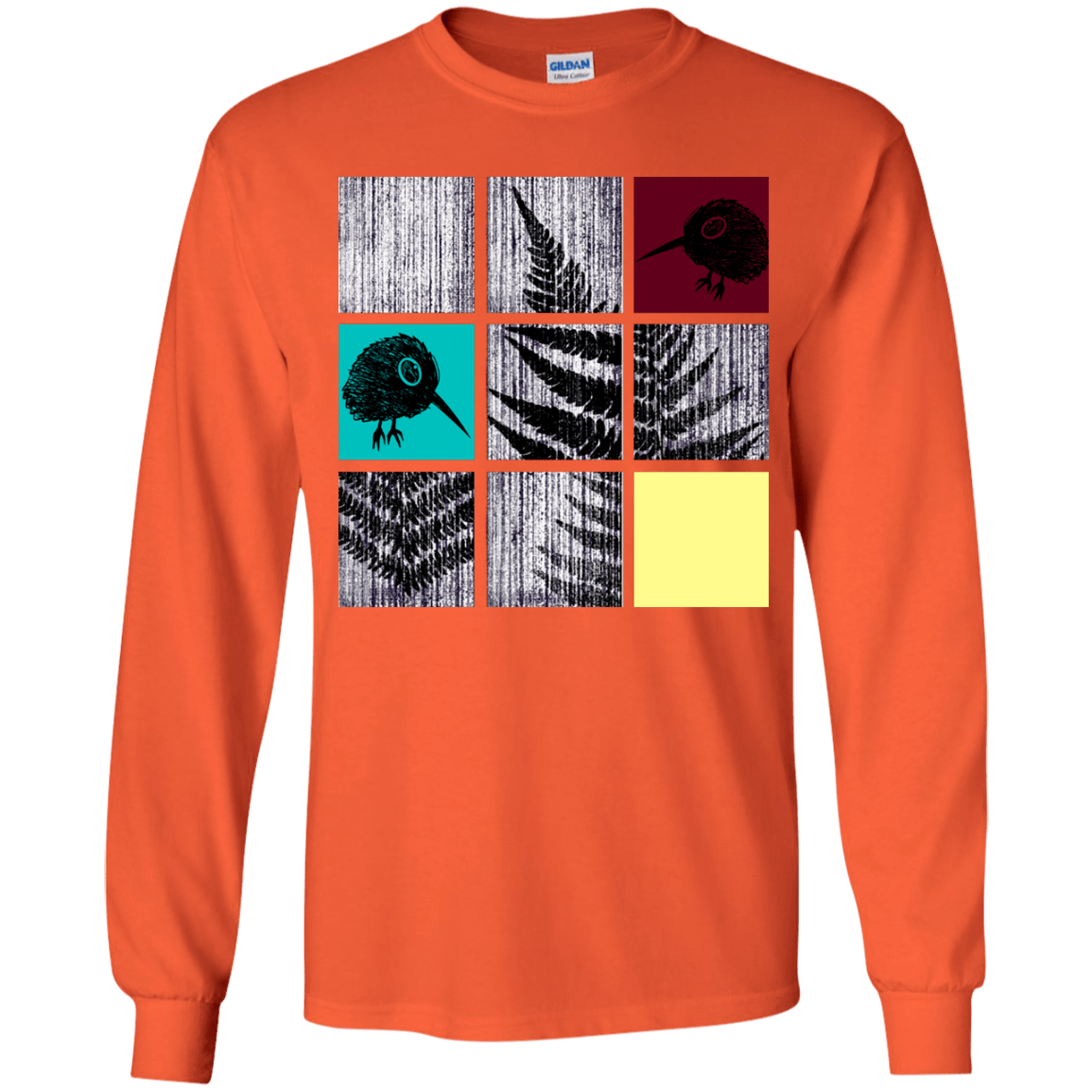 T-Shirts Orange / YS Ferns n Chicks Youth Long Sleeve T-Shirt