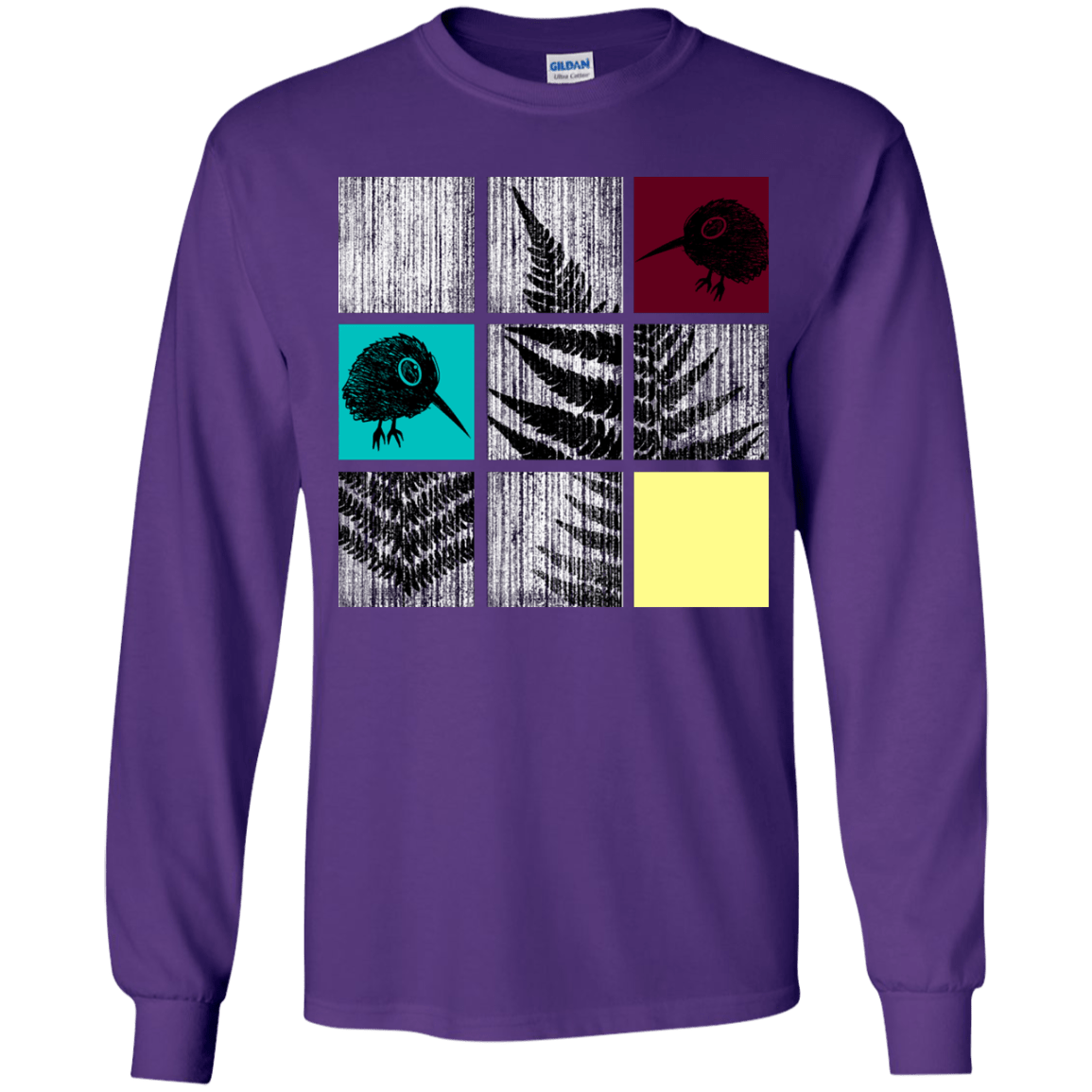 T-Shirts Purple / YS Ferns n Chicks Youth Long Sleeve T-Shirt