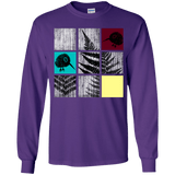 T-Shirts Purple / YS Ferns n Chicks Youth Long Sleeve T-Shirt